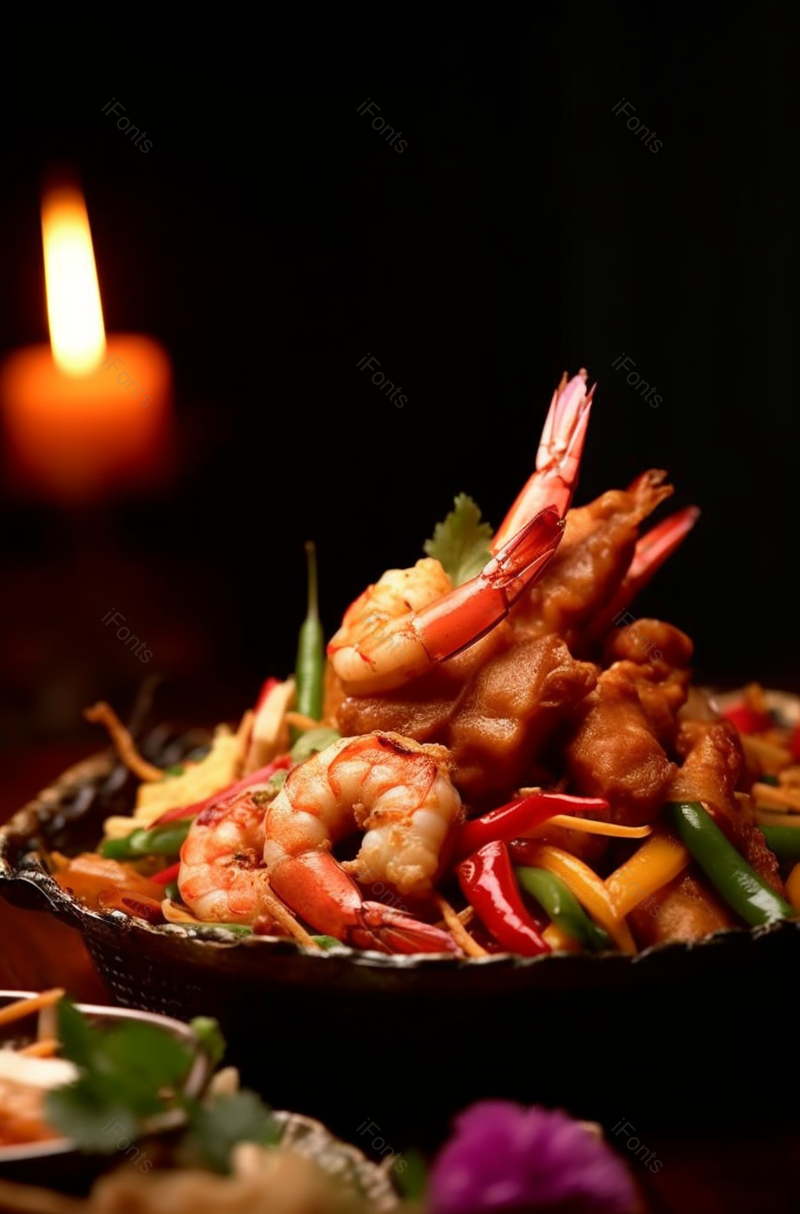 黑色背景里的食品特写图,高清,摄影图,摄影图片,图片大全,摄影图免费下载